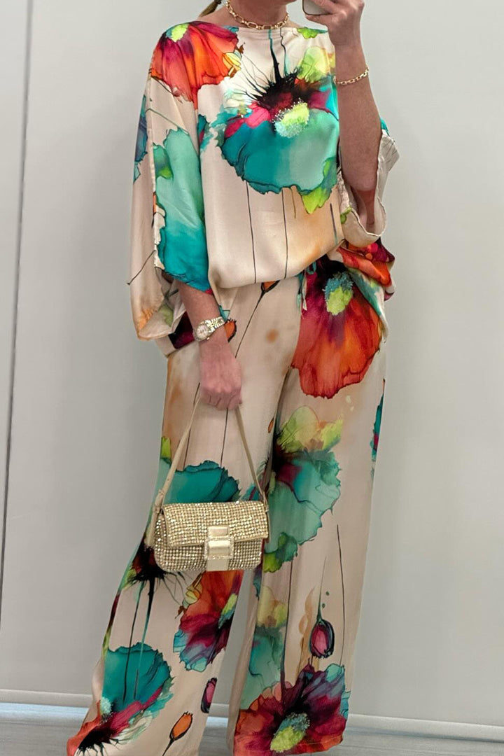 Emmarie - Élégant Ensemble Imprimé