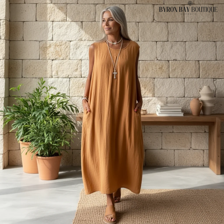 Amaris - Robe Décontractée Sans Manches