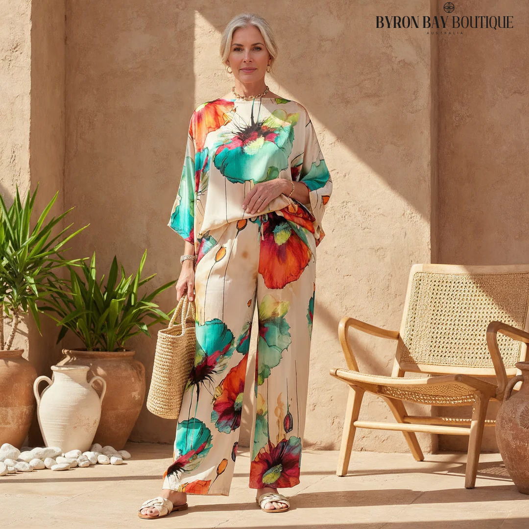 Emmarie - Élégant Ensemble Imprimé