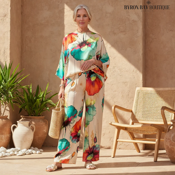 Emmarie - Élégant Ensemble Imprimé