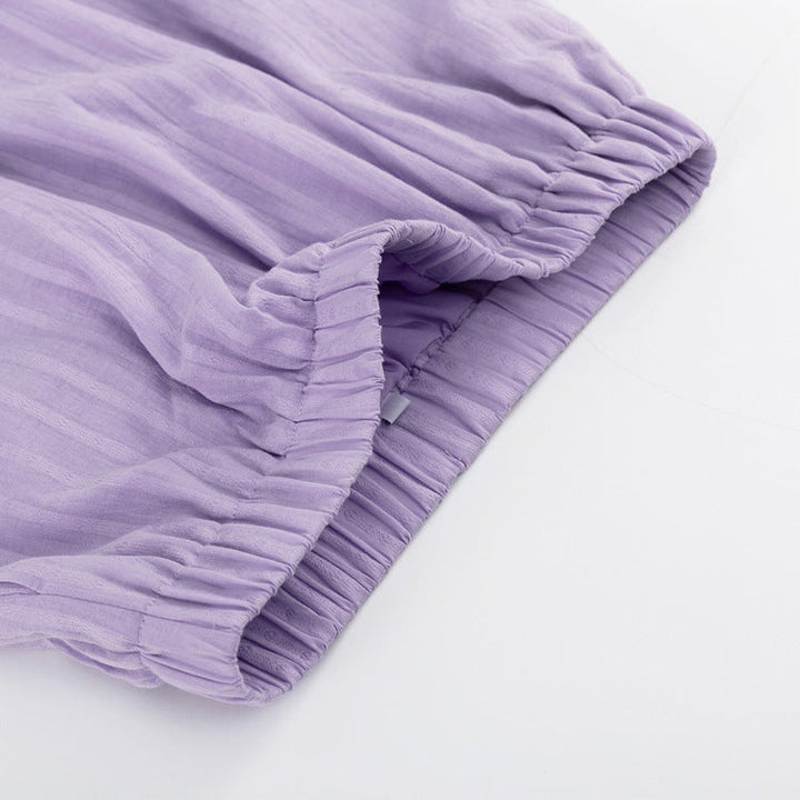 Yselia - Ensemble Décontracté Chemise et Shorts Légers