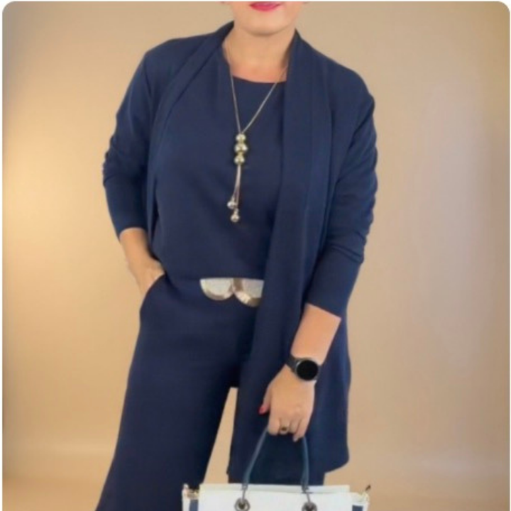 Maebrie | Élégant Ensemble de Trois Pièces Set