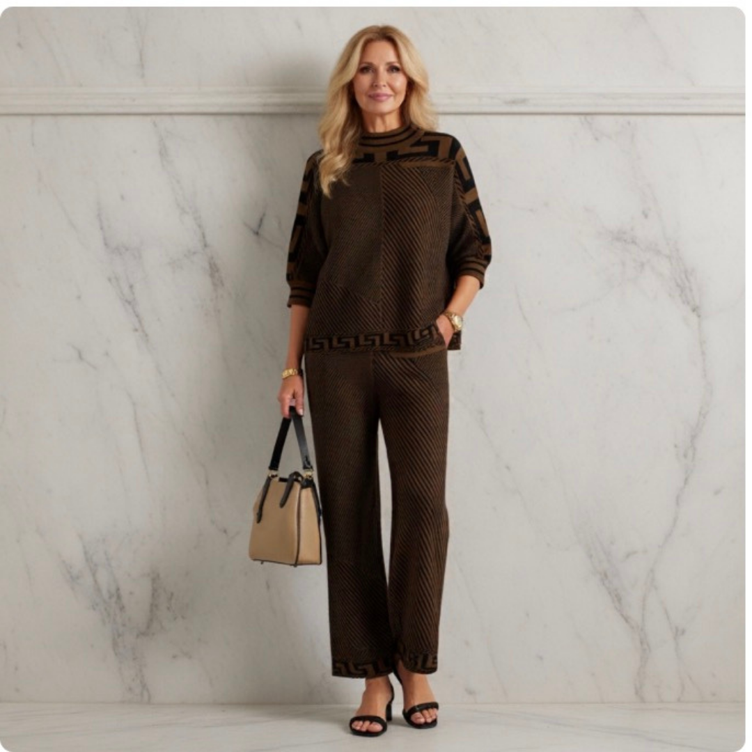 Vintage Sara™ Set – Votre Look Élégant et Polyvalent pour Toutes Occasions