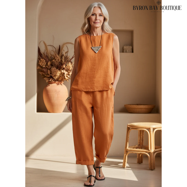 Zenneth - Ensemble Casual à Deux Pièces