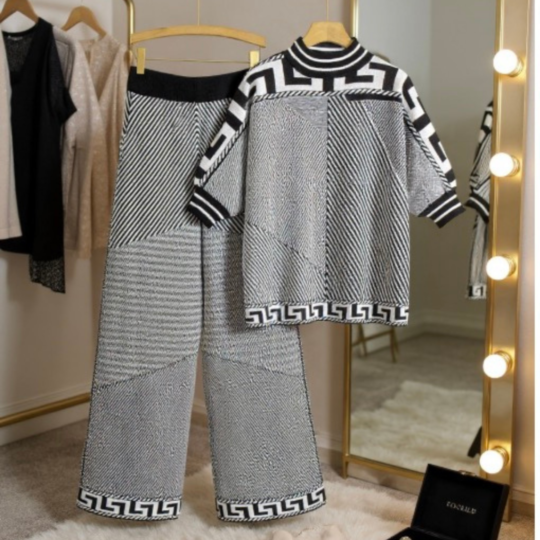 Vintage Sara™ Set – Votre Look Élégant et Polyvalent pour Toutes Occasions