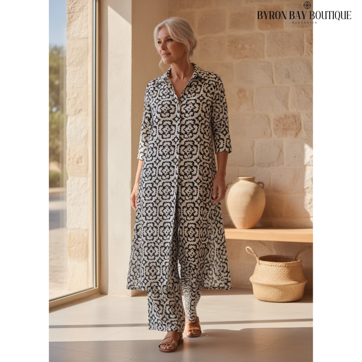 Maeve - Élégance Géométrique Ensemble