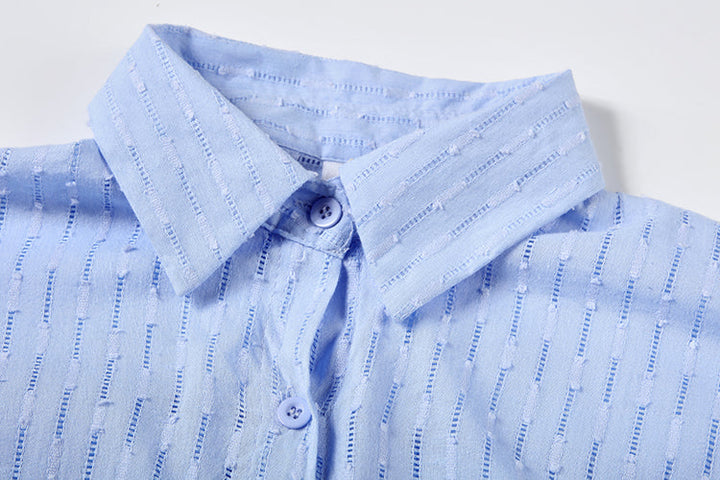 Elizabeth - Ensemble Décontracté Chemise et Short