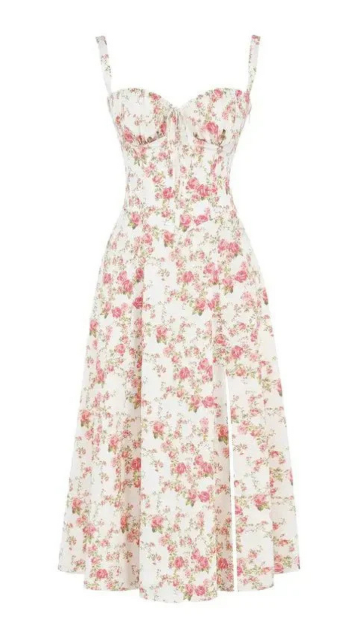 Robe Midi Corset Femme – Élégance Féminine et Charme Sans Effort