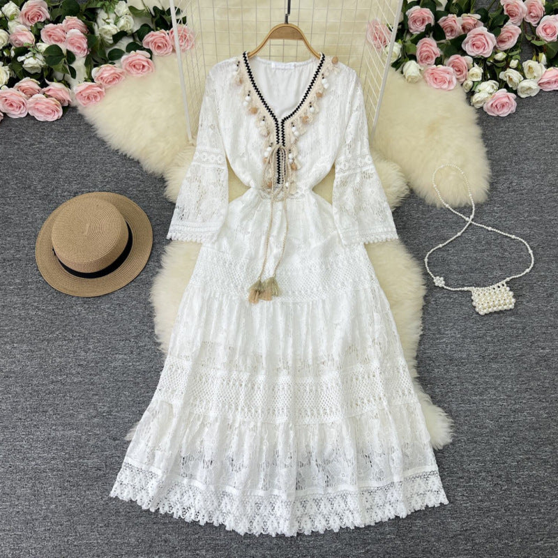 Amary - Robe Boho en Dentelle