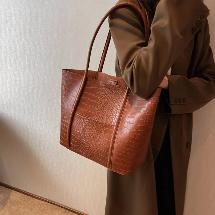 Betina™ - Sac à bandoulière en cuir croc