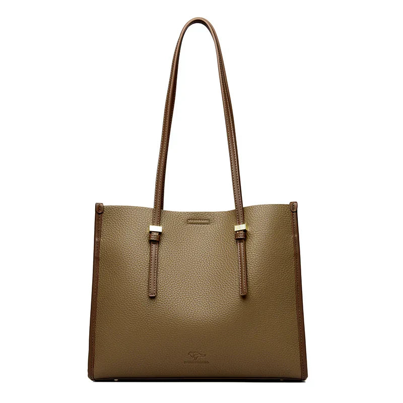 LIVA | SPACIOUS LEATHER-LOOK BAG