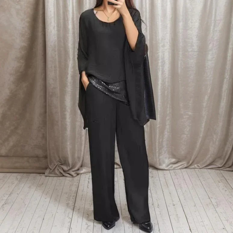 Ensemble Lumina™ à Coupe Fluide et Éléments Brillants