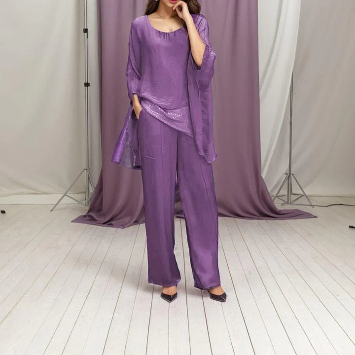 Ensemble Lumina™ à Coupe Fluide et Éléments Brillants