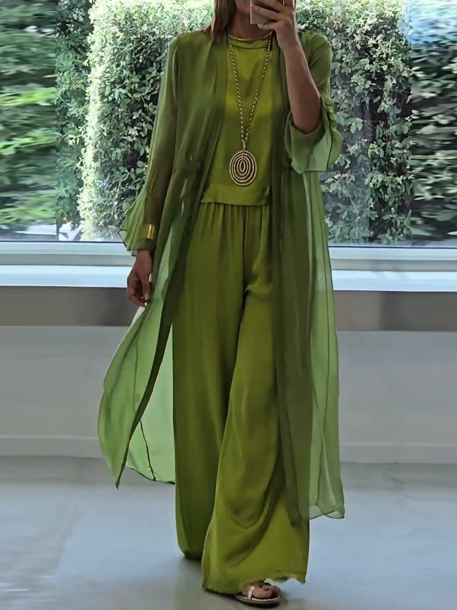 Lindsy - Ensemble Chic et Confortable en Trois Pièces