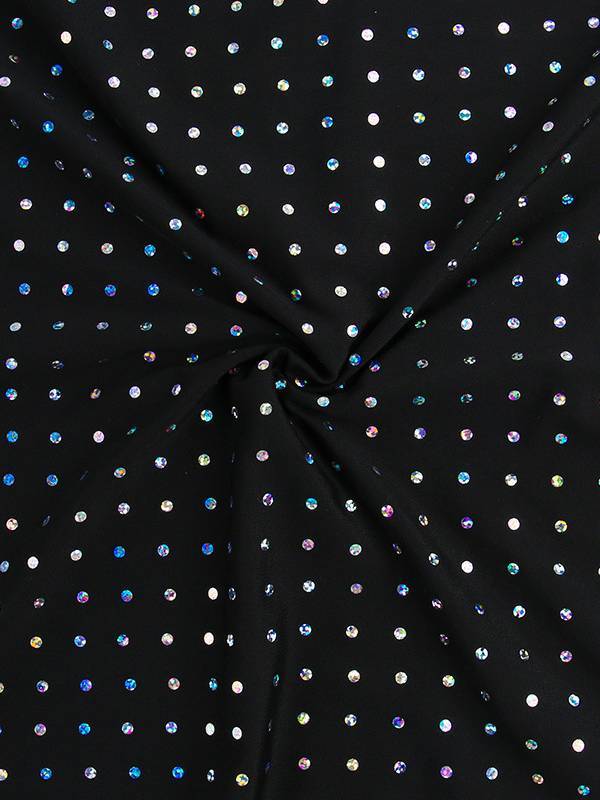 Robe de Soirée Longue à Manches Transparente Brillante pour Femmes | Robe Ajustée avec Découpe Délicate au Niveau de la Poitrine