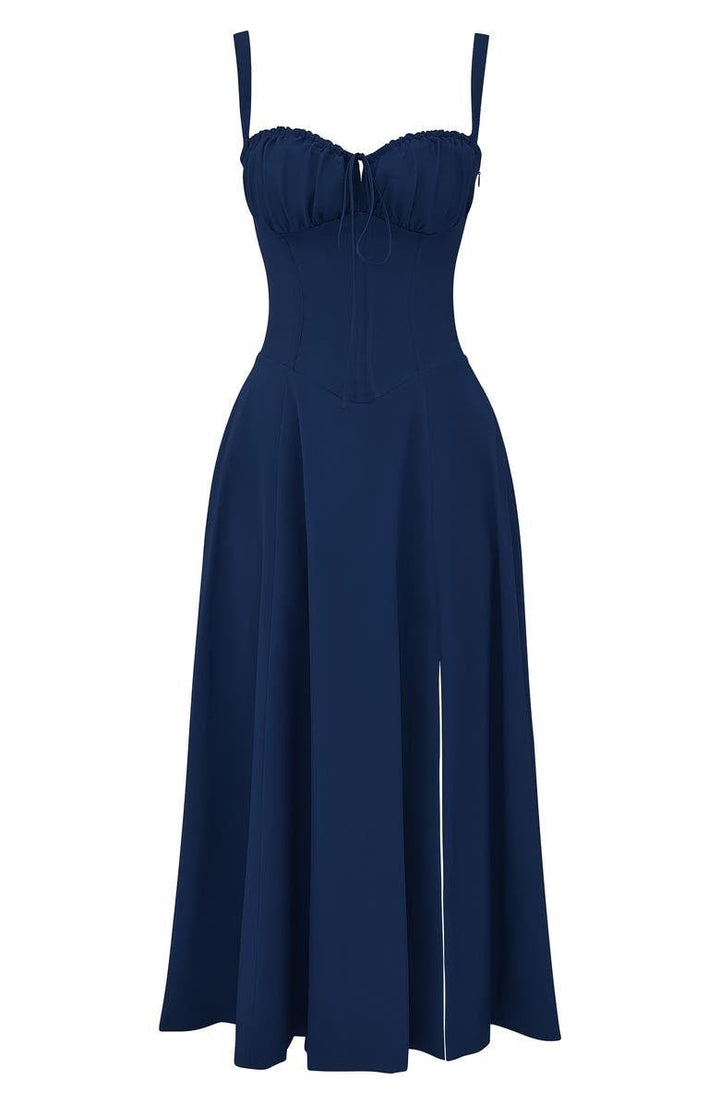 Robe Midi Corset Femme – Élégance Féminine et Charme Sans Effort