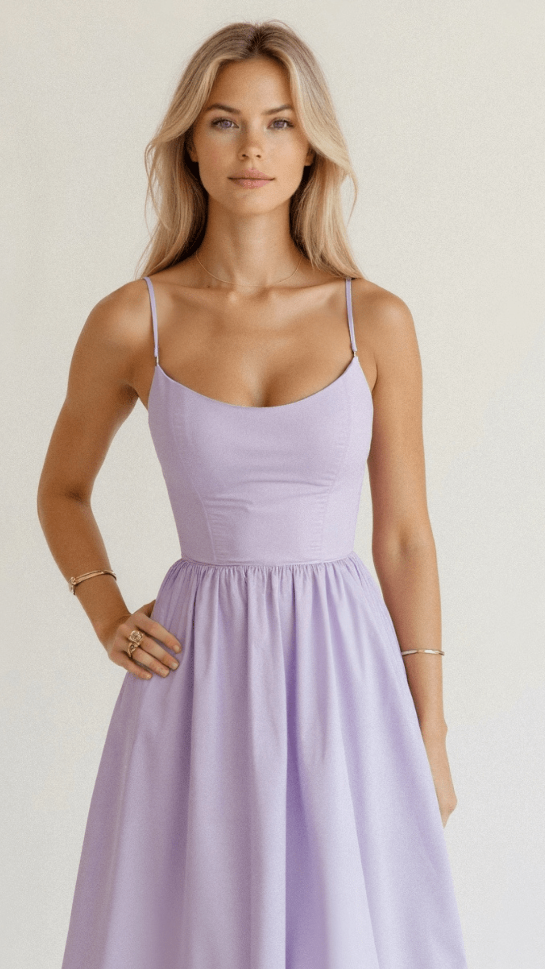 Robe Midi Fluide Femme - Confort Idéal pour le Jour et la Nuit
