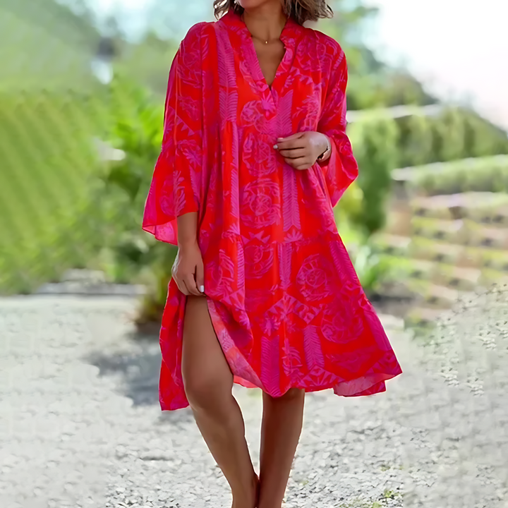 Robe Midi Femme – Collection Printemps-Été